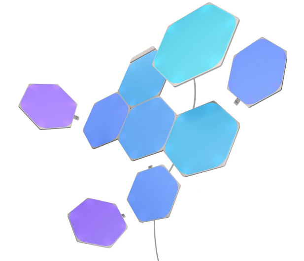 Nanoleaf Shapes Hexagons Starter Kit (9 paneli, kontroler) - 651643 - zdjęcie 2